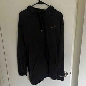 Nike Men's Black Graphite Zip Up Hoodie